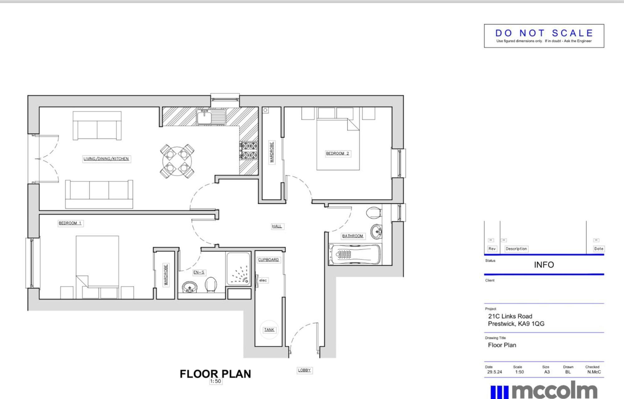 Apartmán Golf View Prestwick Exteriér fotografie